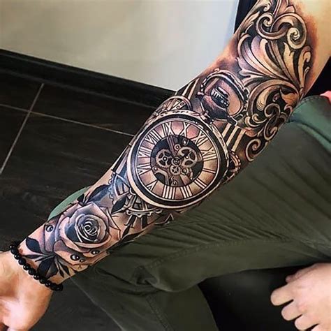 50 Coolest Sleeve Tattoos For Men In 2021 The Trend Spotter Forearm Sleeve Tattoos Full