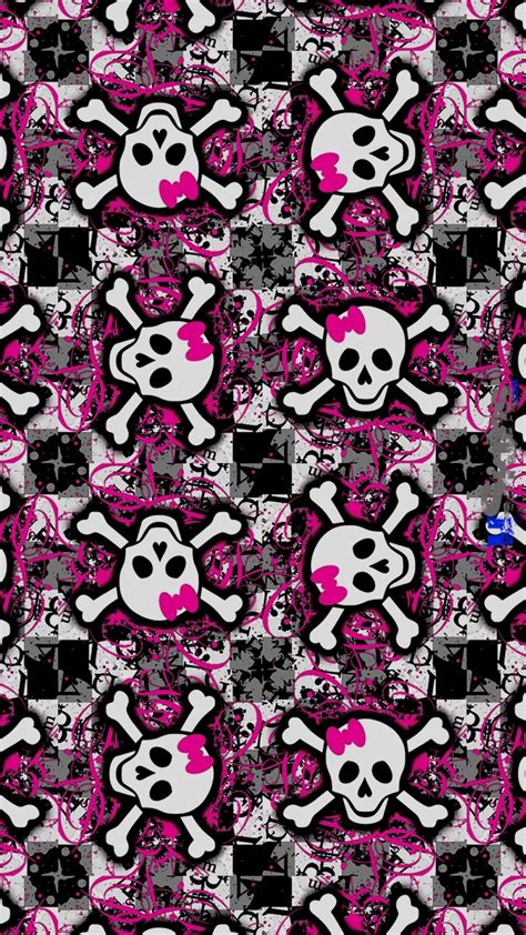 Pink Skull Wallpaper 53 Pictures