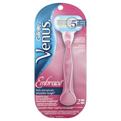 Gillette Venus Extra Smooth Pink Womens Razor 1 Handle 2 Refills 1