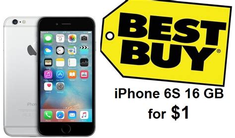 Best Deals Iphone 6s 16gb For 1 At Best Buy Smarterphone