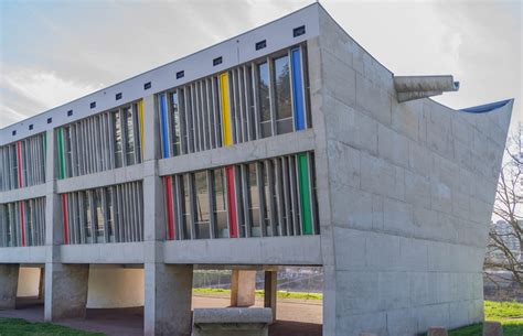Le Corbusiers Maison De La Culture Features Asymmetric Roof