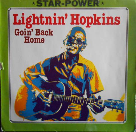 Lightnin Hopkins Goin Back Home Vinyl Lp Album Reissue Discogs