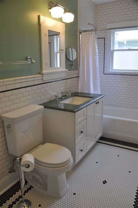 Green Marble Vanity Green Wall Paint White Hex Floor Tile With Black
