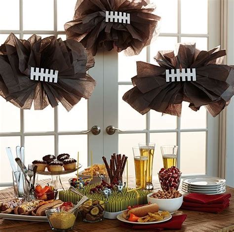 20 Diy Football Decorations For A Tailgate Tablescape