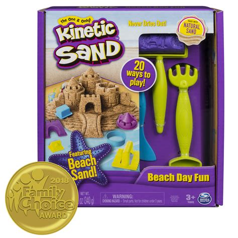 Spin Master Kinetic Sand Beach Day Fun Play Set