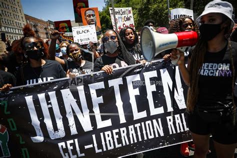 From its galveston, texas origin in 1865, the observance of june 19th as the african american emancipation day has spread across the united states and beyond. America marks Juneteenth as protests bring new attention ...