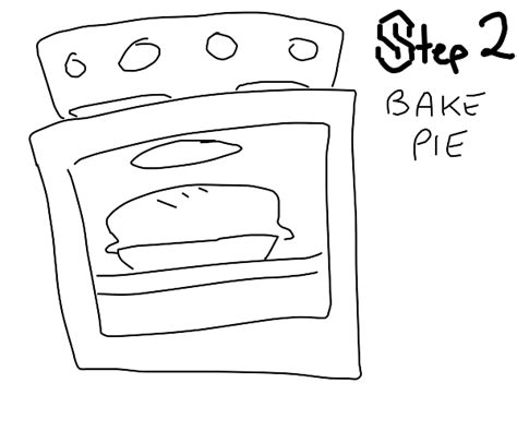 Factors that affect preheating times. Step 1: Preheat oven - Drawception