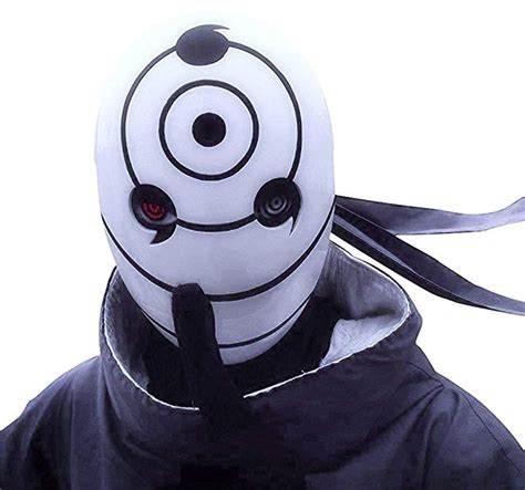 Naruto Akatsuki Ninja Tobi Obito Madara Uchiha Style Cosplay Helmet