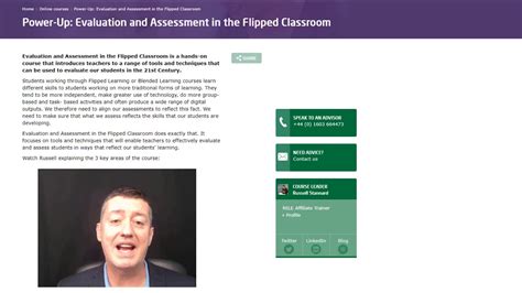 New Course Evaluation And Assessment In The Flipped Classroom Youtube