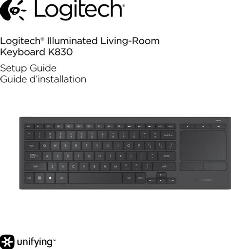 Logitech Far East YR0047 2 4GHz Cordless Keyboard User Manual