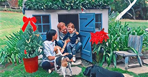 Prince harry and meghan markle have released a new picture with their baby son archie in a festive christmas card. Prince Harry and Meghan share adorable Christmas card ...