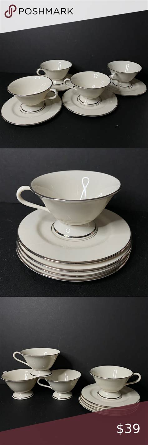 Vtg Fine Arts China Classic Dignity.Cups & Saucers | Cup and saucer set
