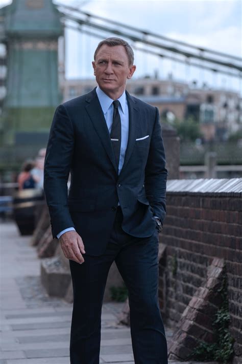 Daniel Craig As James Bond In Tom Ford Suits No Time To Die