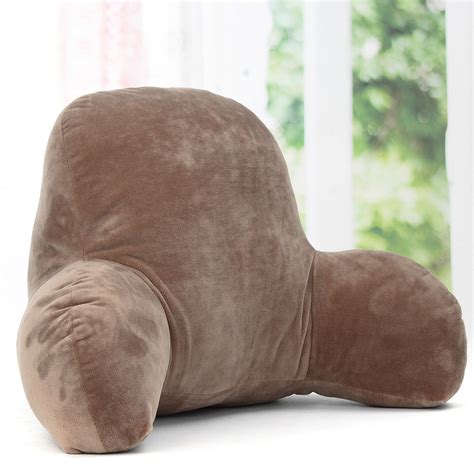 Feagar's lumbar support pillow/back cushion is one of the longer options, so your upper, middle, and lower back are all supported at once. Coffee Lounger Office Bed Rest Back Pillow Support Arm ...