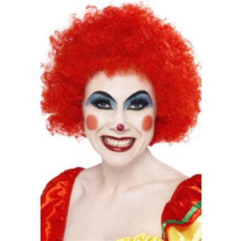 Curly Red Clown Wig