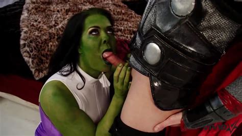 She Hulk Cosplayer Can Take On Any Dick Cosplay Porn Tube