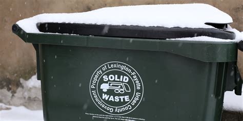 When you have waste removed on a regular basis, it's more. Waste collection schedule altered due to inclement weather ...