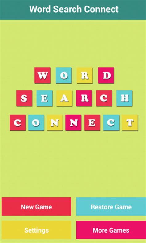 Word Search Connect Puzzle Apk Free Word Android Game Download Appraw