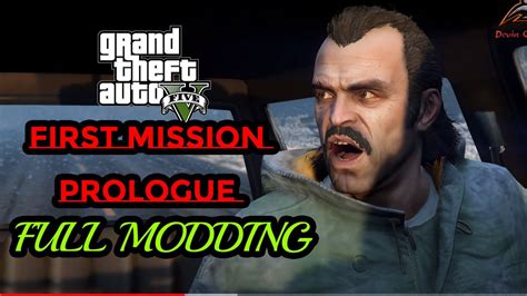 It is exactly similar to the real world's real estate industry. GTA 5 First Mission | Prologue | Full MODDING - YouTube