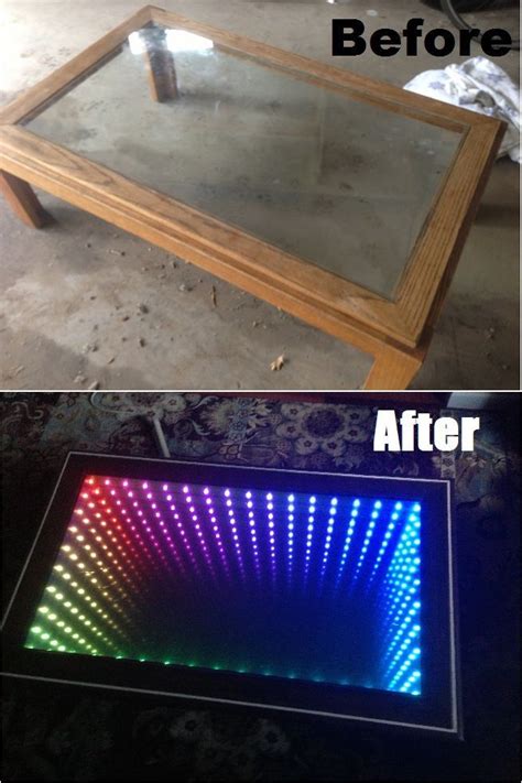 The infinity mirror beer pong table is a great addition to any party! Infinity Mirror | Infinity mirror diy, Infinity mirror ...