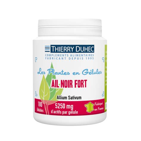 Ail Noir Fort 5250 Mg Thierry Duhec