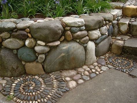 How To Create A Retaining Wall With River Rocks Or Stones Tigard Sand