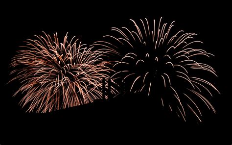 Download Wallpaper 3840x2400 Fireworks Sparks Explosion Night Dark