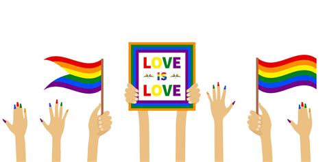 Pride Lgbt Element Clip Art Colorful Rainbow Lgbtq Pride Month
