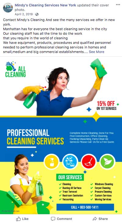 The Best Facebook Ad Ideas For Cleaning Service Businesses