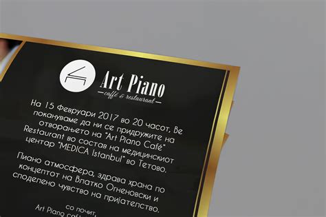 Restaurant - Opening invitation card on Behance
