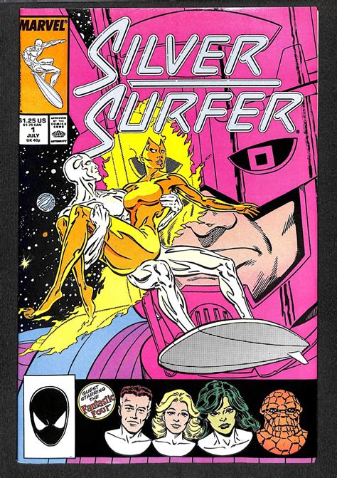 Silver Surfer 1 1987 Comic Books Copper Age Marvel Silver
