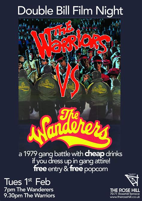The Warriors Vs The Wanderers Warrior Movie Art Favorite Movies