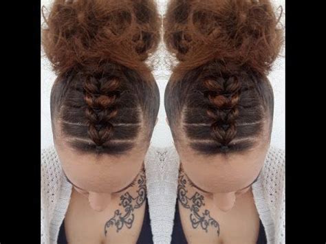 "Goddess Bun with Small and Big Braids" by Styles By Jazae ...