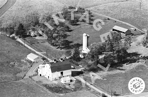Vintage Aerial Ohio Greene County 1964 8 Sgr 28