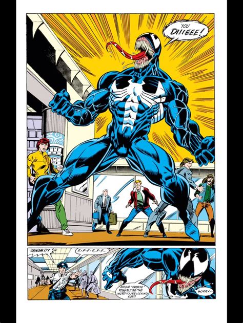 Venom Lethal Protector Comic Book Cover Comic Books Comics