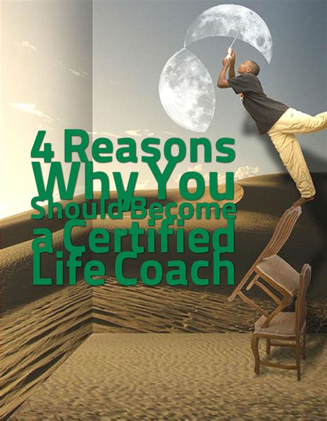 While therapy is a licensed. Four Reasons Why You Should Become A Certified Life Coach ...