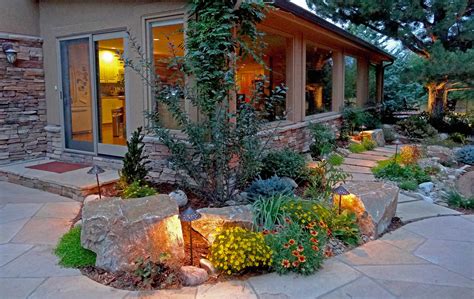 23 Trendy Terrace Landscape With Boulders Home Decoration And