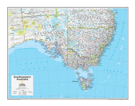 Southeastern Australia National Geographic Shop Mapworld