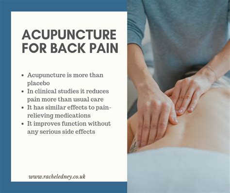 Acupuncture For Back Pain Rachel Edney Acupuncture