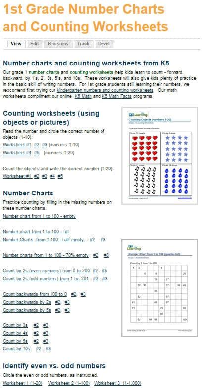 Reading, math & much more. K5 Learning Math Worksheets For Grade 1 - Advance Worksheet