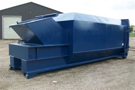 Self Contained Trash Compactor Rotobale Compaction Solutions Inc