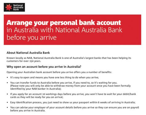July 15, 2013 · melbourne, vic, australia ·. NAB Bank Account Setup