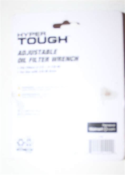 Hyper Tough™ Adjustable Oil Filter Wrench 635mm 98mm Model 4209 3