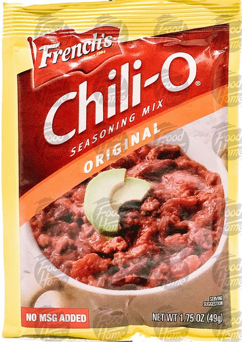 Groceries Product Infomation For Frenchs Original Chili O