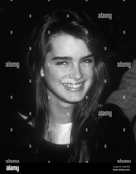 Brooke Shields 1984 Photo By John Barrett Stock Photo Alamy