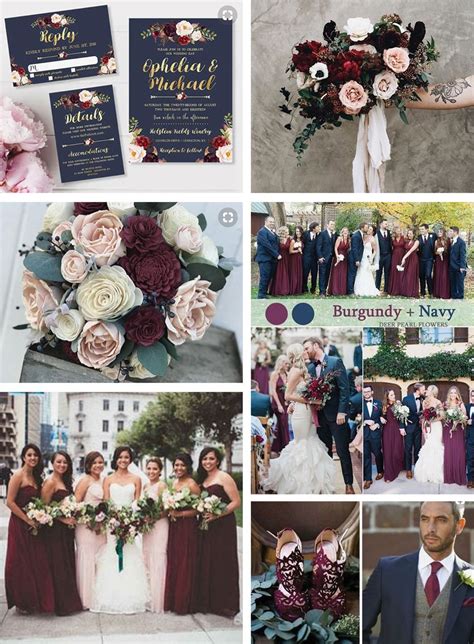Trending Wedding Colors For 2018 Burgundy And Dusty Purple Hitch