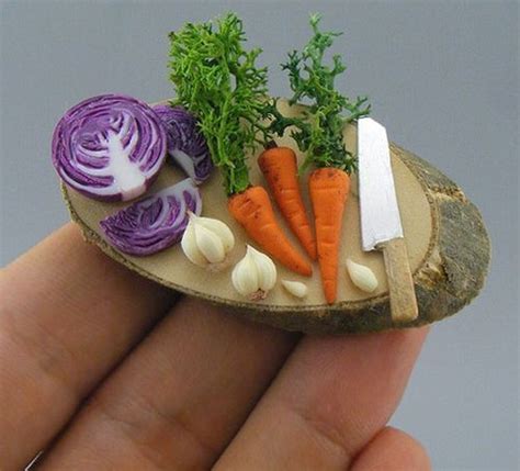 Miniature Food Sculpture By Israeli Artist Shay Aaron 1 Art