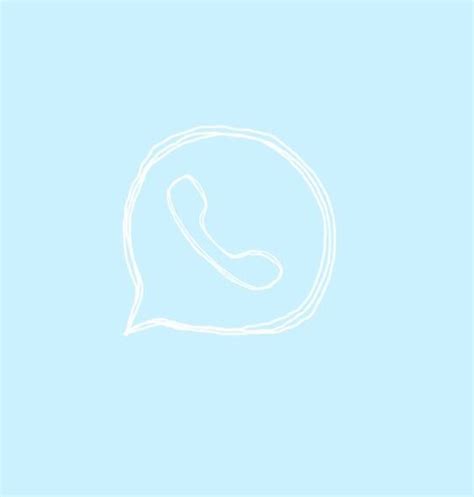 Purple Whatsapp Icon Aesthetic Blue Leafonsand