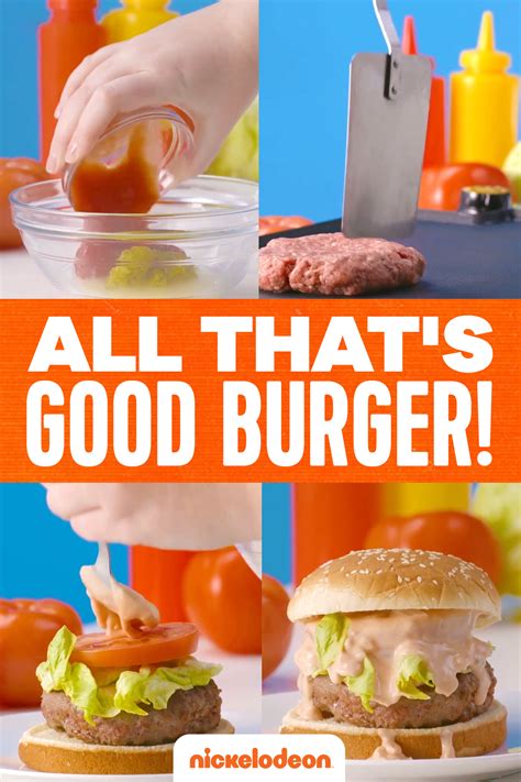 All Thats Good Burger Recipe Nickelodeon Parents