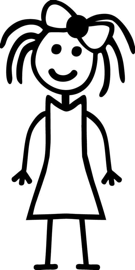 Stick Figure Girl Free Download On ClipArtMag